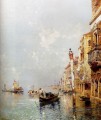 Giudecca Kanal Venedig Franz Richard Unterberger Venedig